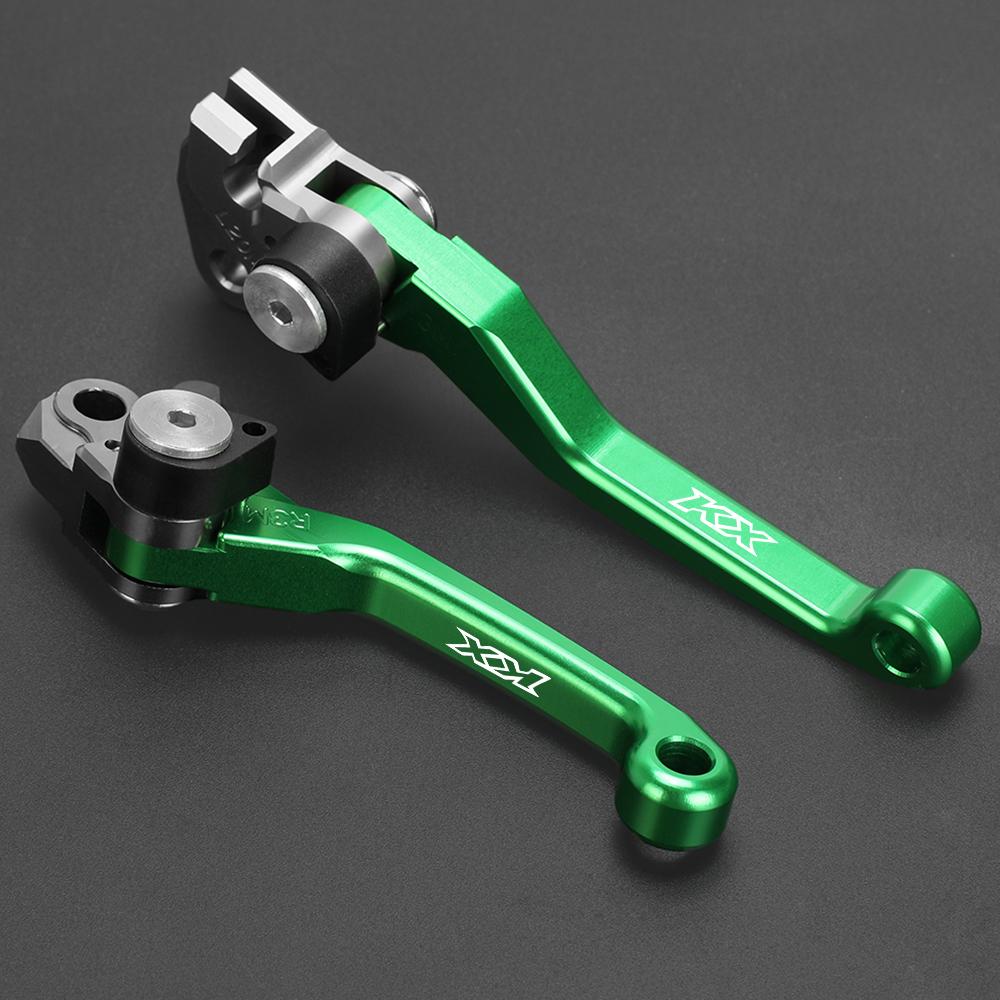 Motorrad Zubehör CNC Pivot Kupplung Bremshebel Griff Handgriffe Dirt Bike Faltbar FÜR KAWASAKI KX112 KX 112