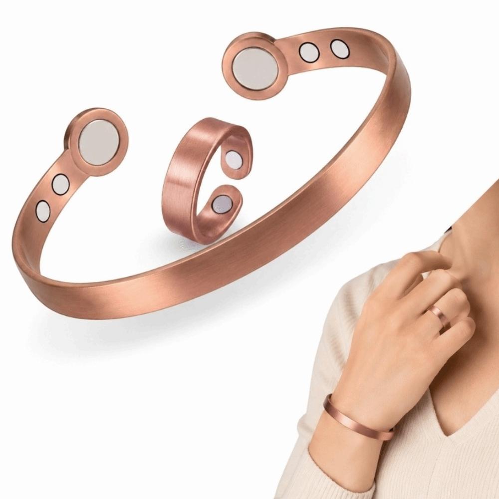 Simple Magnetic Energy Wristband Comfortable To Wear Cuff Bracelets Daily Use