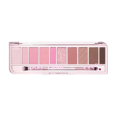 ETUDE Palette d'Ombres à Paupières Play Color Eyeshadow Cool Ballerina Palette Ombre [Officiel Etude] / 10 Couleurs / Paillettes/Shimmer/Mat Texture Gel/Clavier