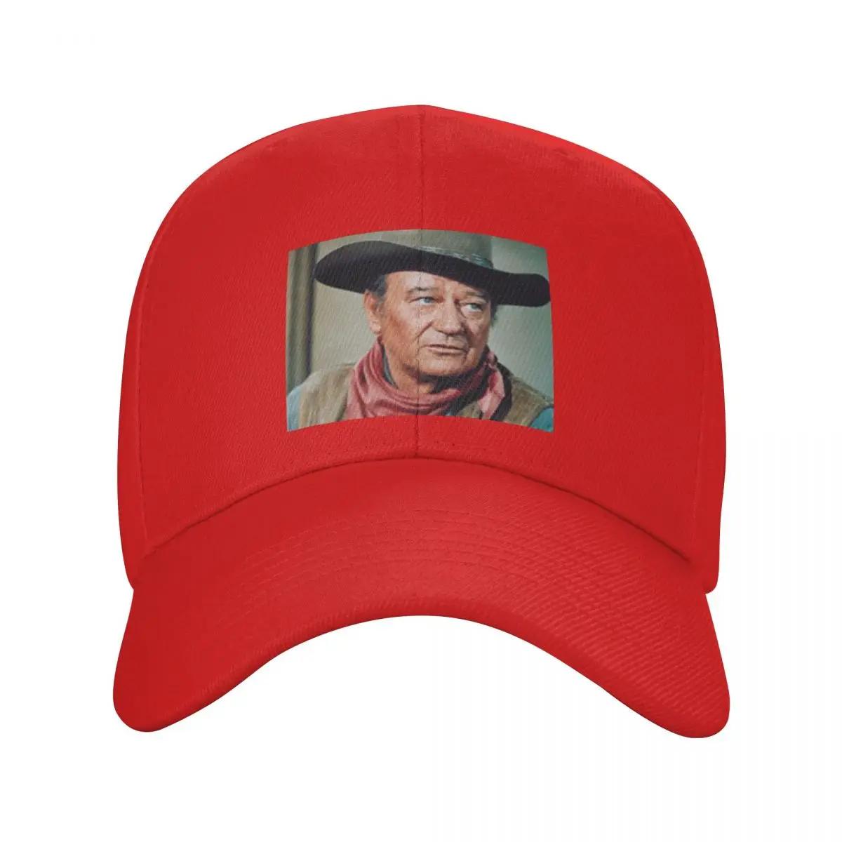 John Wayne Poster Baseball Cap fishing hat Fashion Beach Womens Hats For The Sun Unisexs