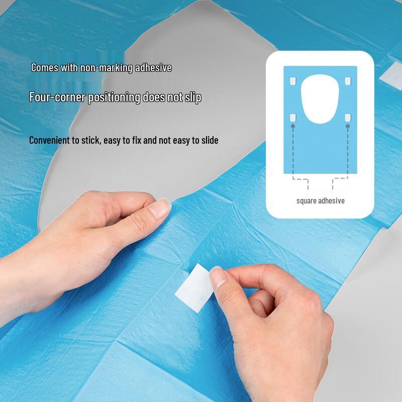 LYNN Disposable Large Toilet Seat Covers (20 Pcs)