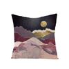 Home Landscape Polyester Pillowcase Home Digital Printing Sofa Cushion Waist Pillowcase