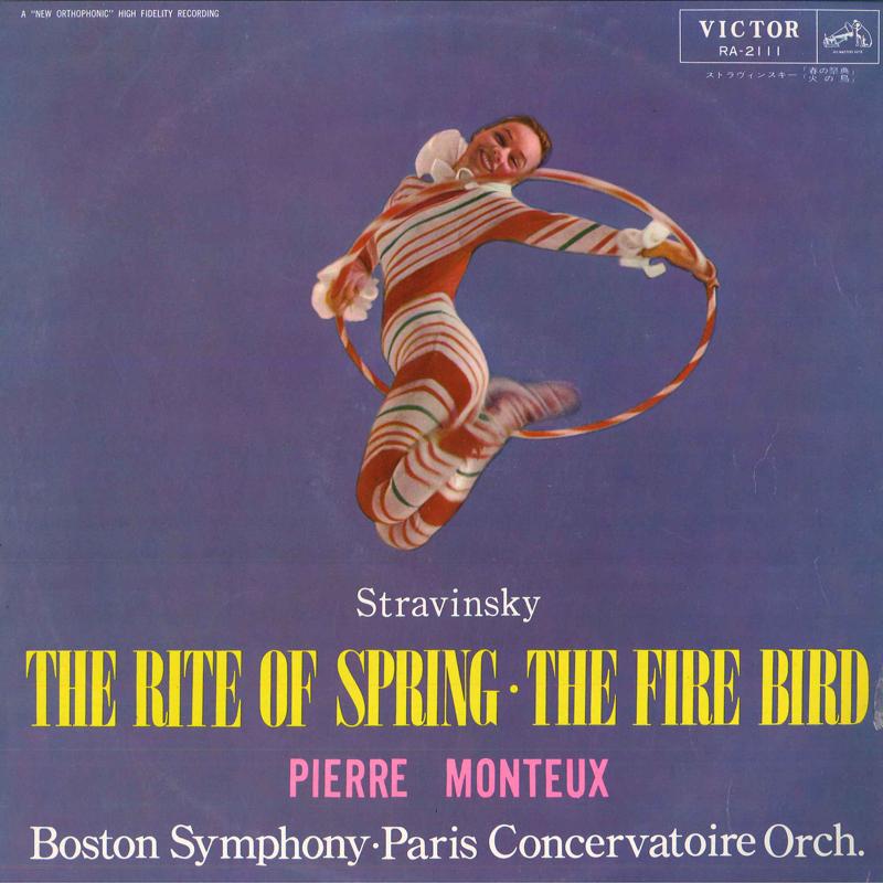 

LP Record PIERRE MONTEUX(COND.)/BOSTON SYMPHO - Stravinsky/(the Rite Of Spring),(th RA2111 VICTOR Japan Classical Used