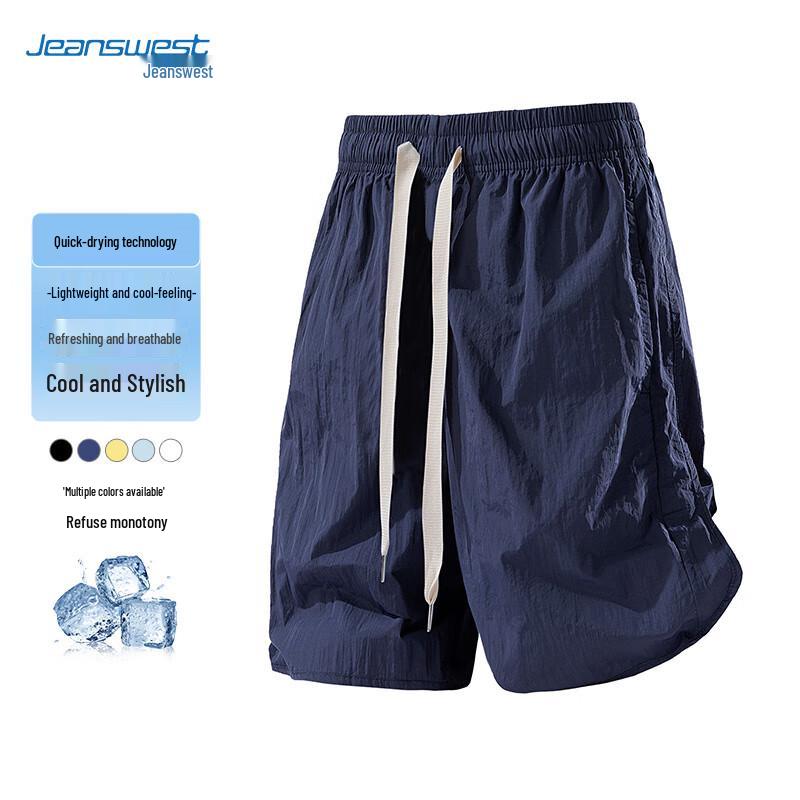 Jeanswest Men s Ice-Feel Quick-Dry Casual Shorts 3XL