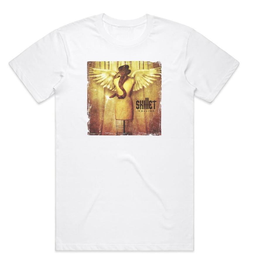 Skillet Collide Album Cover T-shirt, size S-4XL