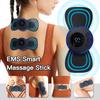 Neck Rechargeable Massager Electric Neck Massage EMS Cervical Vertebra Massage Patch for Muscle Pain Relief