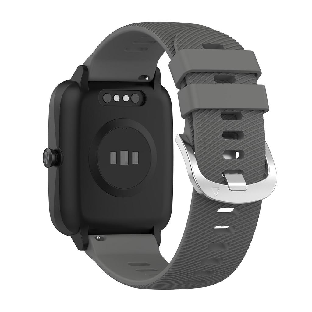 18mm Width Soft Silicone Strap for Uwatch 3/Uwatch Ufit/Uwatch GT/solar LS01 Replacement Wrist Bracelet