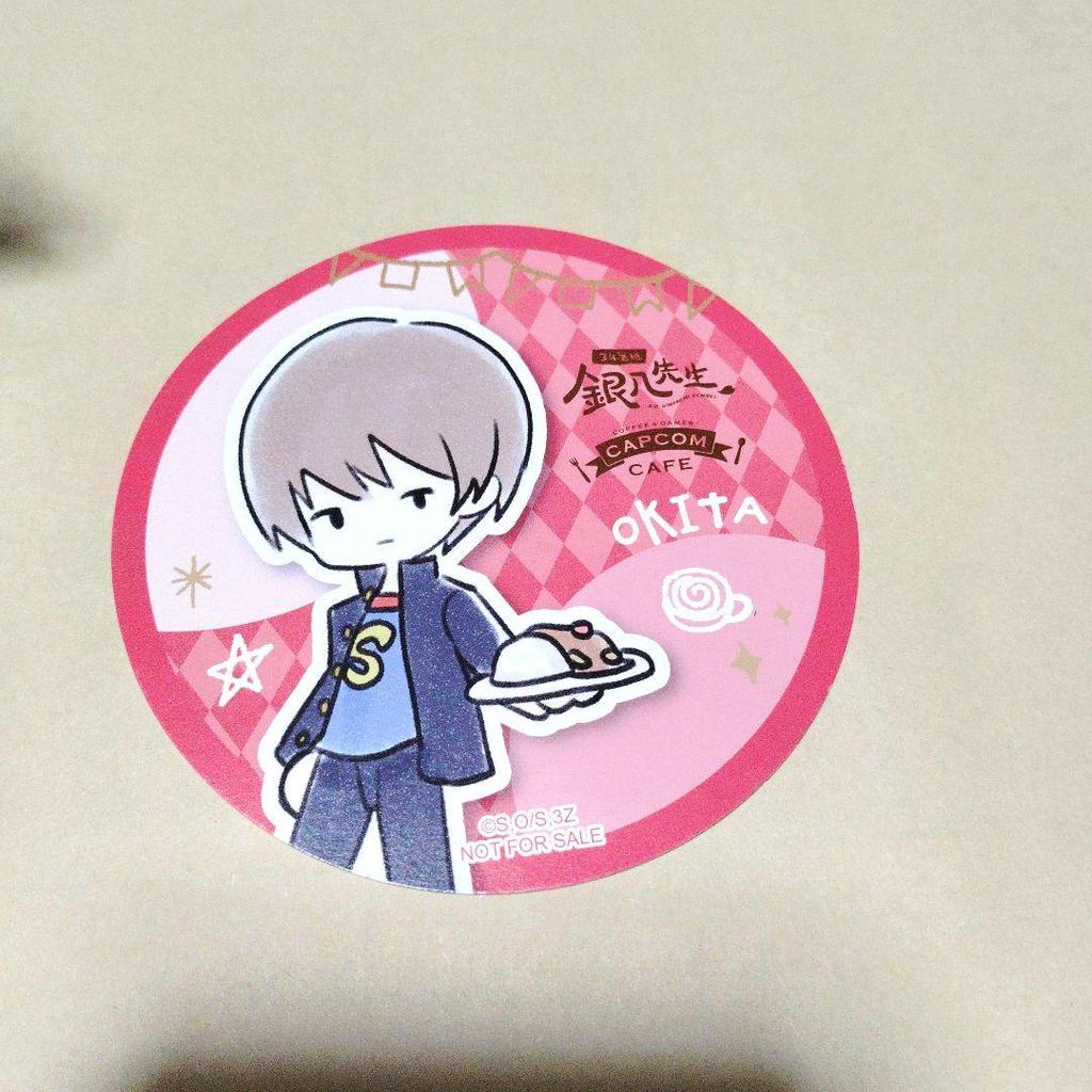 [USED] Gintama Okita Sougo Flowers, Birds, Wind and Moon Acrylic Stand, Etc.