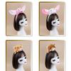 Piggy Costume Set Includes Piggy Tail Headband Bowtie Glove Skirt Halloween Piggy Role Play Outfit for Kid Cosplay