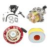 Carburetor Kit GX160 Recoil Starter Ignition Coil Spark Plug Air Filter for GX140 GX160 GX200 GX168 GX168F