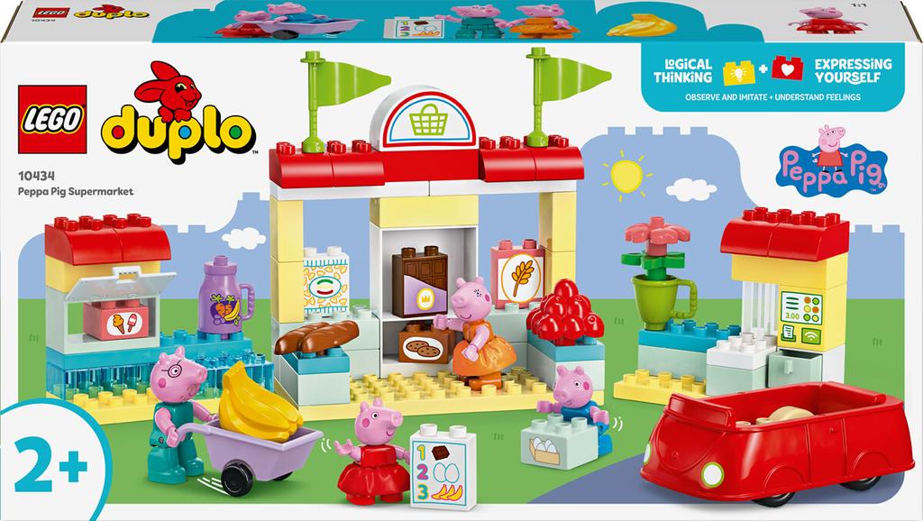 LEGO Duplo Constructor – Peppa's Supermarket Set (10434)