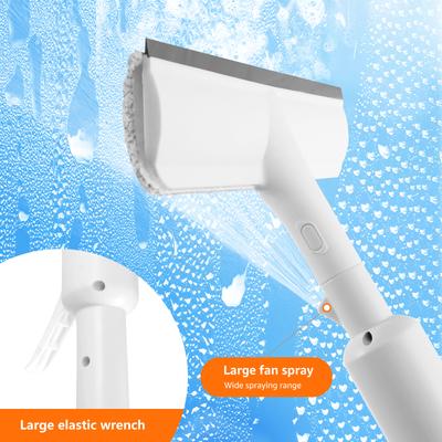 Window Squeegee with Spray 2 IN1 Double-Sided Spray Expansion Window Cleaner Professional Window Squeegee Cleaning Tool Glass