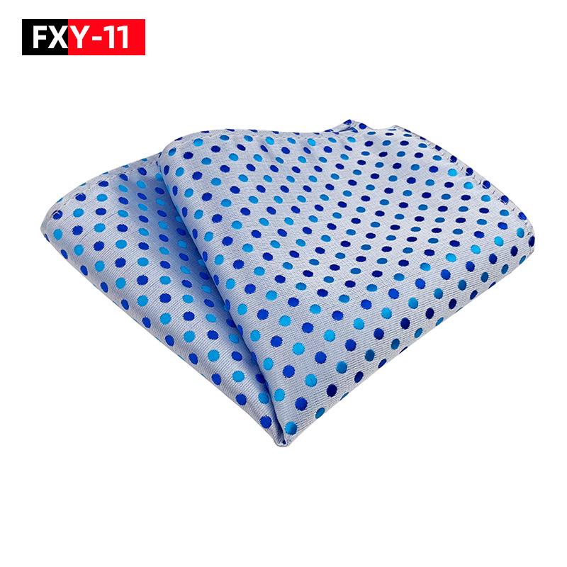 Men's Polka Dot Pocket Square Handkerchief - Stylish Suit Accessory
