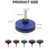 4Pcs Lawnmower Sharpener for Power Hand Drill Wear Resistant Lawnmower Sharpener Tool Corundum Lawmower Accessories