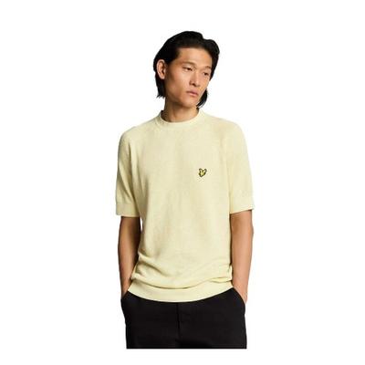 Męski dzianinowy T-shirt Regular