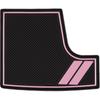 Bonbo Anti-Dust Mats for Dodge Charger 2015- | 6-Piece  Fit Cup Holder Pads Set | Eco-Friendly Silicone Non-Slip Interior Accessories (Pink)