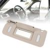 Gray Sun Visor with Vanity Mirror for Cadillac Escalade EXT 2500 XL 2500 and 1500 XL 1500 Left OE Part 22850306 2500HD, 3500HD, (2007-2013)