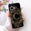 For Huawei nova 11 11se 11pro Case For Huawei nova 11 Pro Cover Clear Luxury A-Z Letters Cool Crown 2D Painted Soft Casing