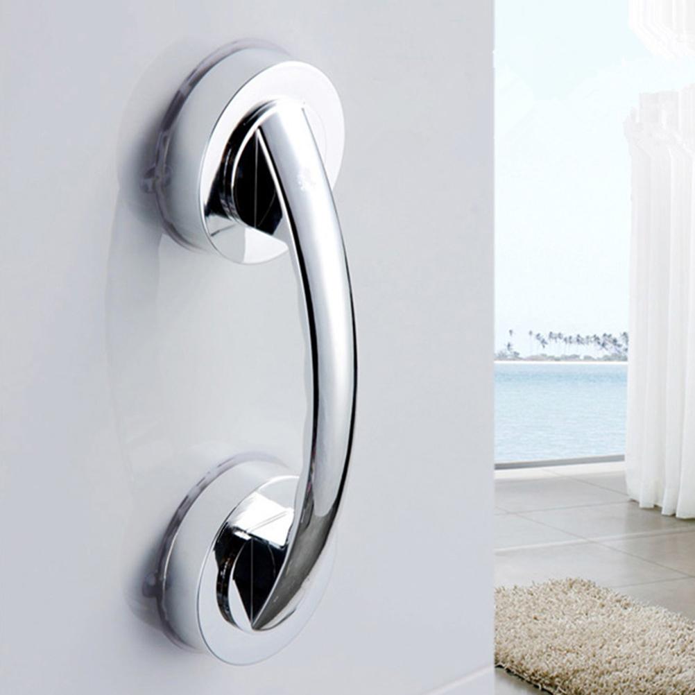 Bathroom Suction Cup Handle Grab Bar Shower Safety Bar Tub Door Anti Slip Handrail Bathroom Grab