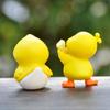 Model Pvc Ornaments Handmade Models Toy Little Yellow Duck Action Figures Little Duck Doll