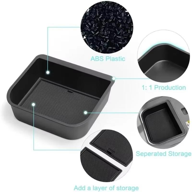 For Toyota Land Cruiser Prado 250/Lexus GX550 2026-2026 Armrest Storage Box Center Console Tray Car Armrest Box Storage