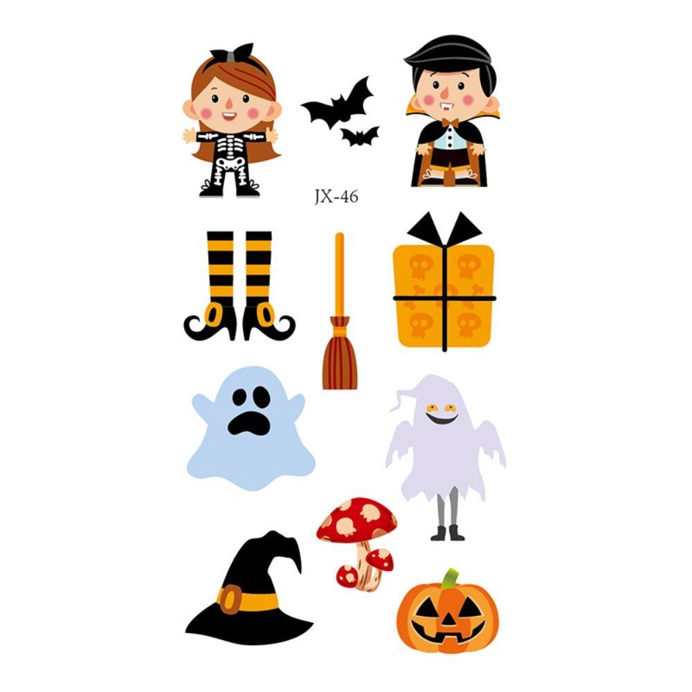 Halloween Tattoo Stickers Wound Scratches Stickers Scar Spider Design Bloody Wound Tattoos