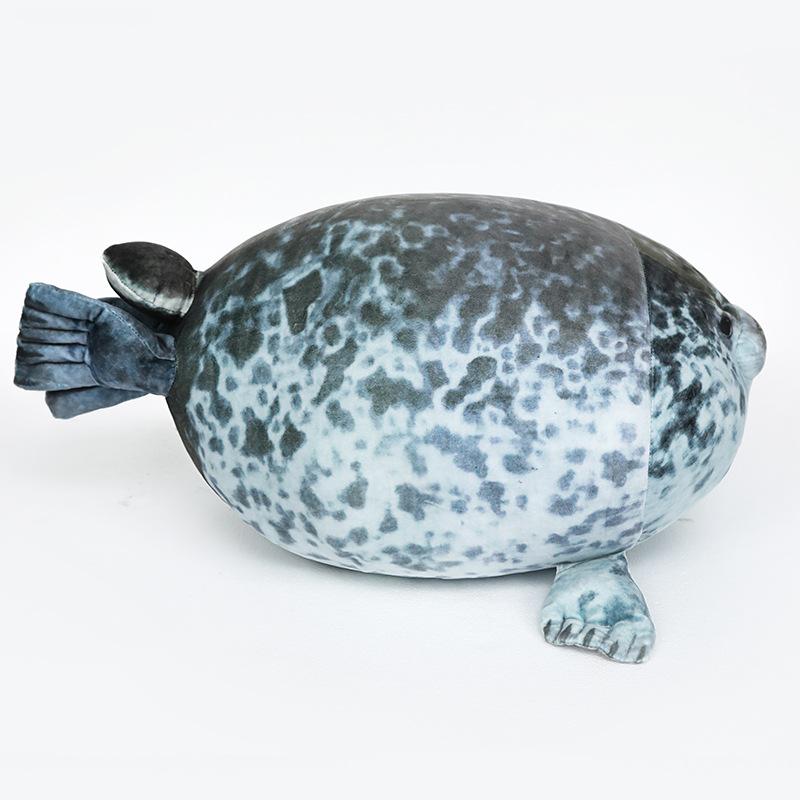 Simulation Seal Osaka Seal Throw Pillow Baby Seal Doll Plush Toy Sea Tour Museum Gift
