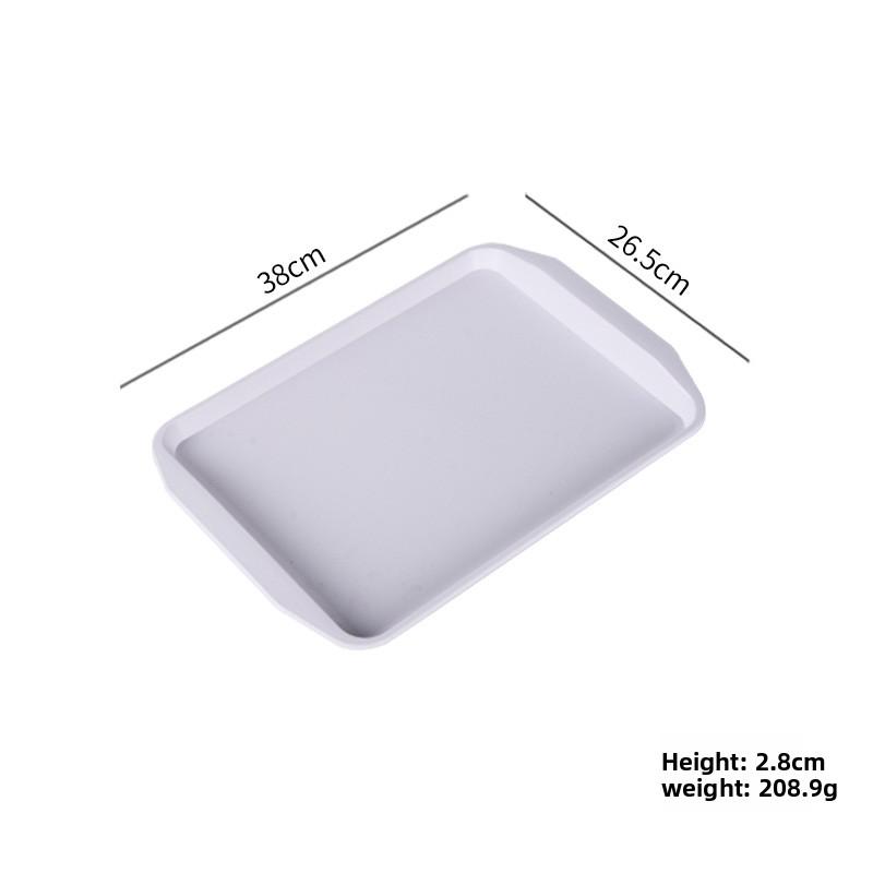 Rectangular Restaurant Fast Food Thickened Serving Kindergarten Tray
