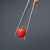 Non-slip Round Stainless Steel Chopsticks