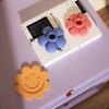 Taper Candle Holder Concrete Silicone Mold Flower Shaped Candlestick Holder and Coaster Jesmonite Mould Home Decor