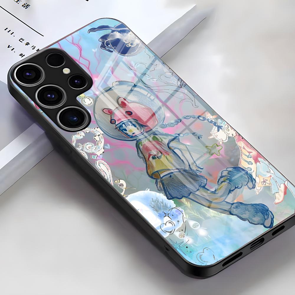 A-Aya T-Takano Art Phone Case For Samsung S26 S25 Edge Ultra S23 S22 S21 S20 Ultra Plus S24 Fe A54 A53 A25 Glass Cover