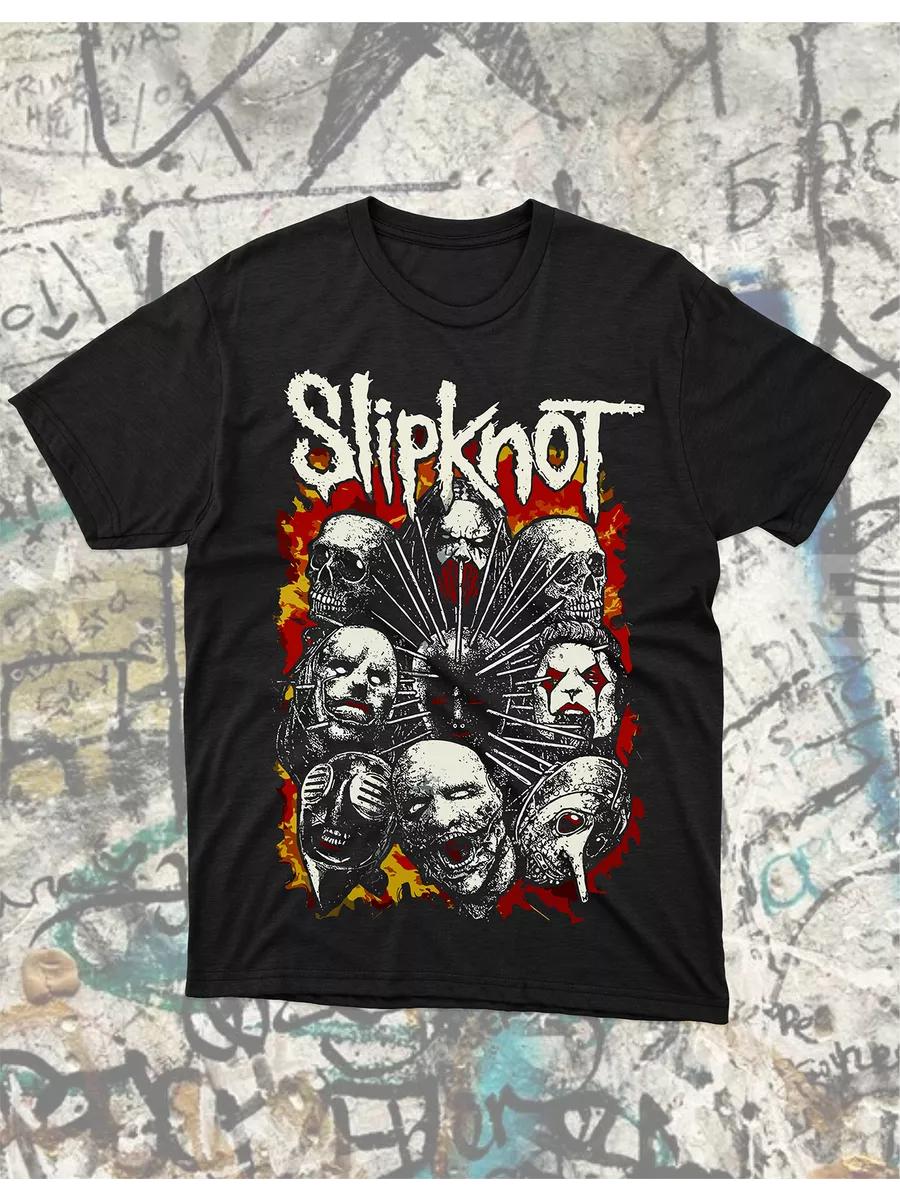 Футболка с принтом Slipknot Metal 2XL