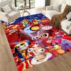 Amazing Digital Circus Square Rugs Are a Great Choice for Living Rooms, Bedrooms, Home Décor, and As Gifts.