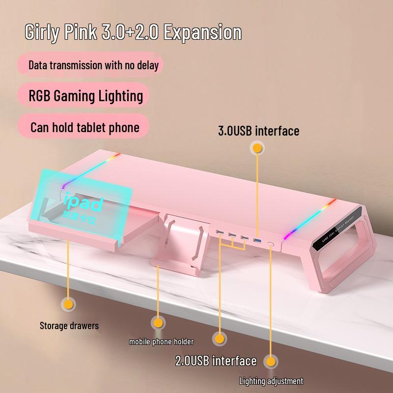 Cooler Master Ice Zun T1 Multifunctional Foldable Monitor Stand