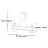 Violin Bridge Fitting Tool Metal Redressal Parts Sturdy Professional Holder Repair
