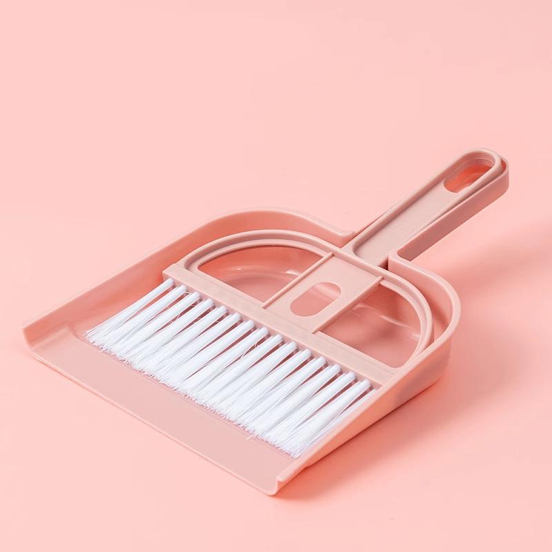 Compact Bumpy Brush Set for Desktop, Keyboard, Screen, and Window Crevice Cleaning