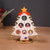 Christmas Decorations Small Christmas Tree Ornaments Wooden Mini Christmas Tree Desktop Decoration Christmas Gifts