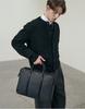 DAKS MEN'S ACCESSORIES Black Holofil High-Strength Briefcase