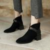 Winter 2024 Autumn Ankle Boots for Women New In Booties Large Size Warm Designer Luxury Hot Trend Footwear Y2k Woman Short Shoes