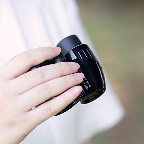 KENKO VT-0718BK V-TEX Binoculars, Porro Prism Type