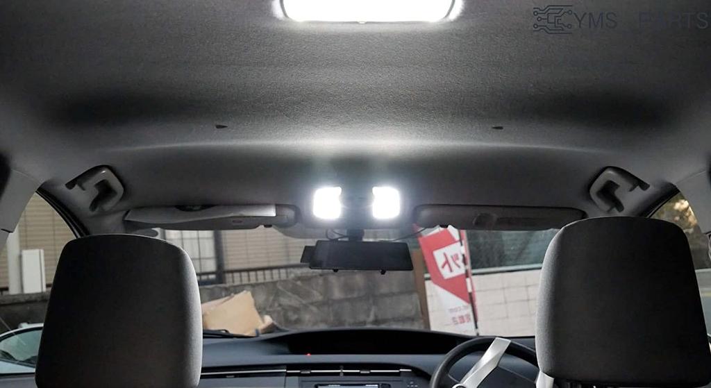 YMS PARTS Prius 30 Series LED Room Lamp, Prius, Special Design, White LED Bulb,