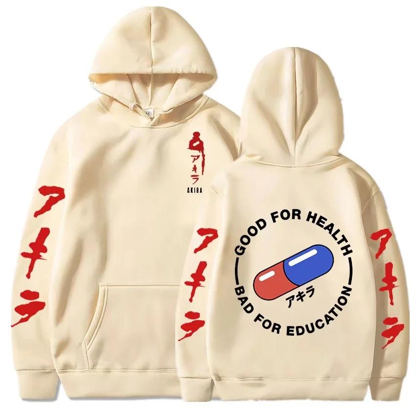 Japanse Anime Akira Printed Women Hoodie Sweatshirts Unisex Fashion Mode Sweatshirt Oversized Hoodie Lange Mouwen Trui Jas