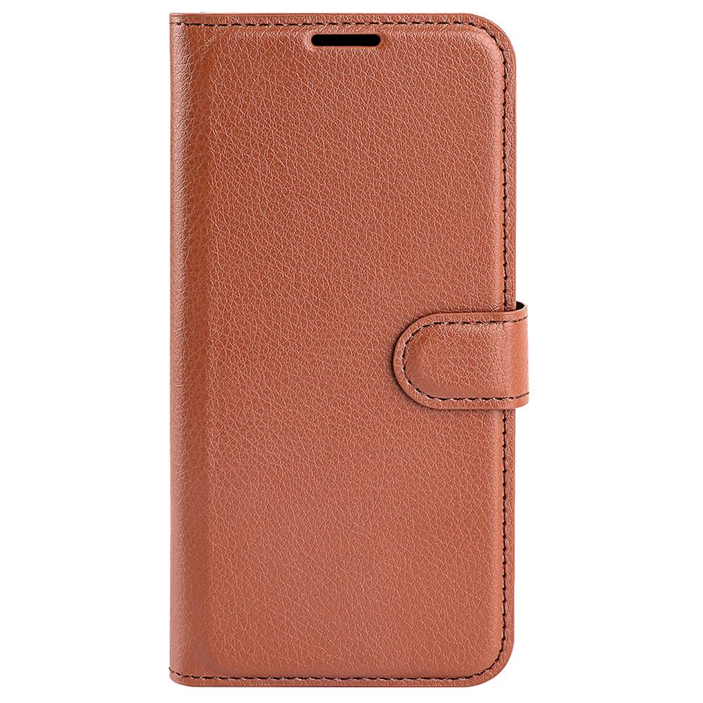 For Xiaomi Redmi 13C 5G/Redmi 13R 5G Case Leather Phone Cover Litchi Texture