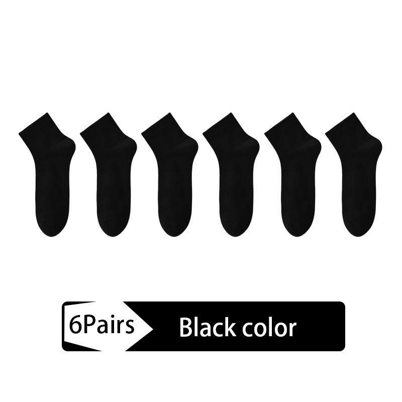 

6Pairs High Quality Men s Mesh Socks Combed Cotton95% New Casual Breathable Socks Man Stripe Male Sock EU39-45 EUR38-45 чёрный