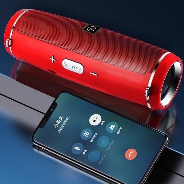 Upgrade Waterproof Outdoor HIFI Column Speaker Wireless Bluetooth Speaker Subwoofer Sound Box Support FM Radio TF Mp3 Player Mobile Phone
