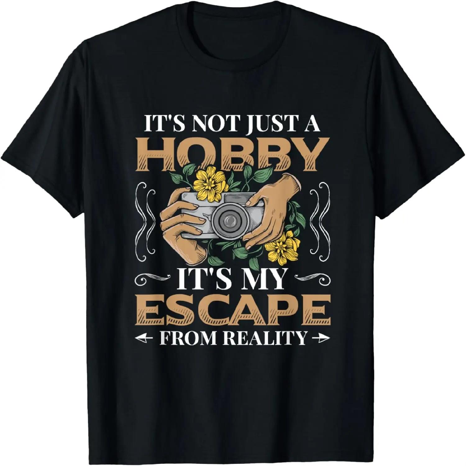 Never Underestimate An Old Man With A Camera Photographer T-Shirt S