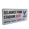 Crystal Palace FC Selhurst Park Stadium SE25 Metal Plaque