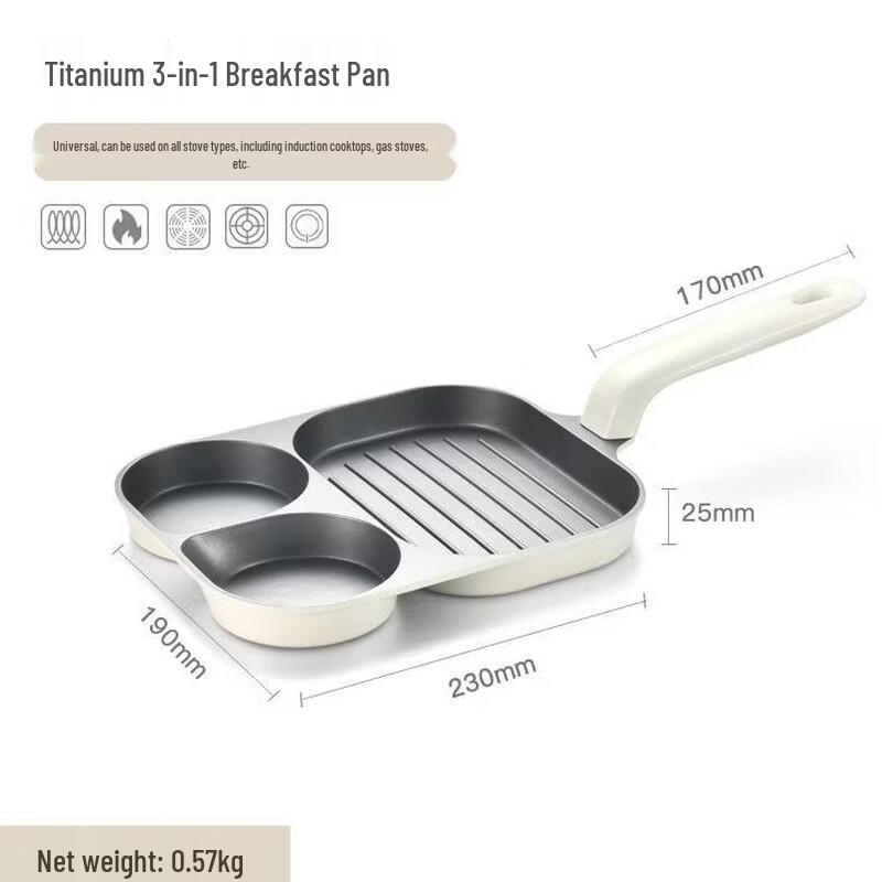 Wu Tuo Non-stick Multi-functional Breakfast Pan