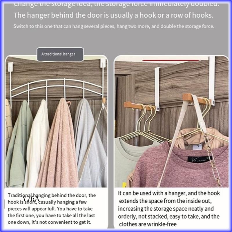 Good-2 Pack Over Door Drying Rack, Foldable Over Door Hanger For Living Room, Bedroom, Bathroom - Portable & Versatile