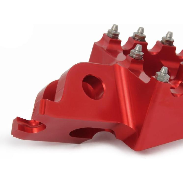 JFG RACING Dirt Bike Foot Pegs Motorcycle Footpegs Foot Pedals Rests CNC For CRF150R 07-23 CRF250R 04-23 CRF450R 02-23 CRF250L 12-21 CRF300L 21-23